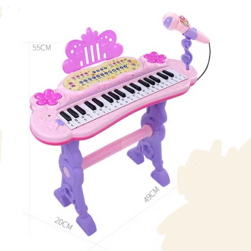 Muusikalised Mänguasjad Usb-Elektrooniline Klaviatuuri Electric Piano Komplekt muusikariistu Lastele Mikrofon Lastele