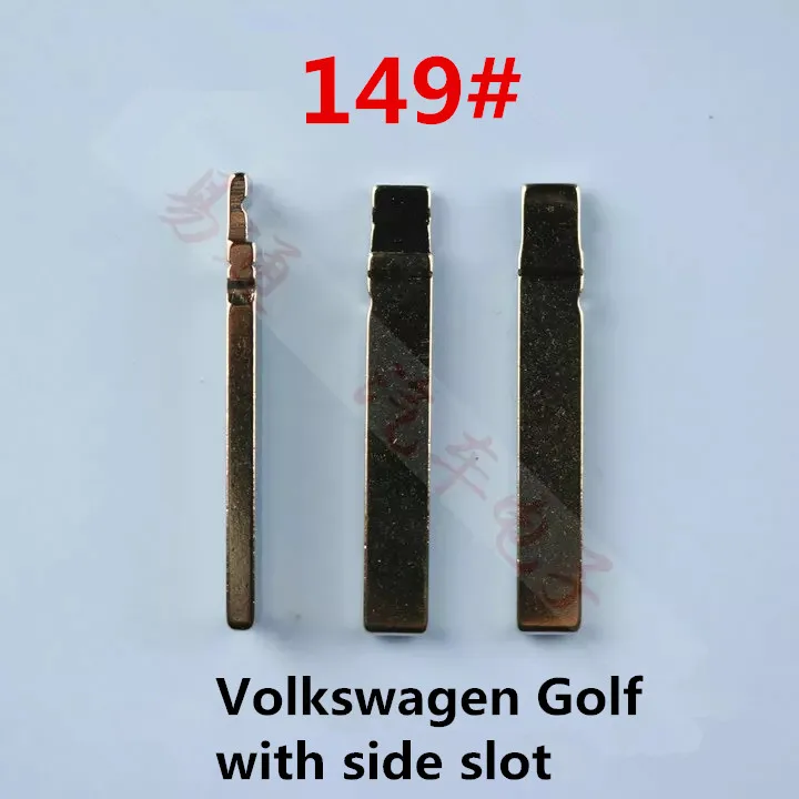 NR. 149 Võtme Tera Volkswagen Golf Klapp Võti Blade Pool Pesa, Päritolu Auto Tühi Võtme Tera Jaoks Kauge[10pcs/palju]