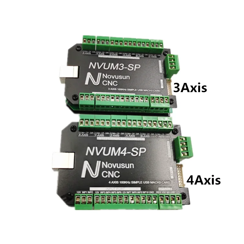 NVUM 4 Telg Mach3 USB-Kaardi CNC Ruuteri Töötleja 3 5 6 Motion Control Breakout Pardal diy freespink