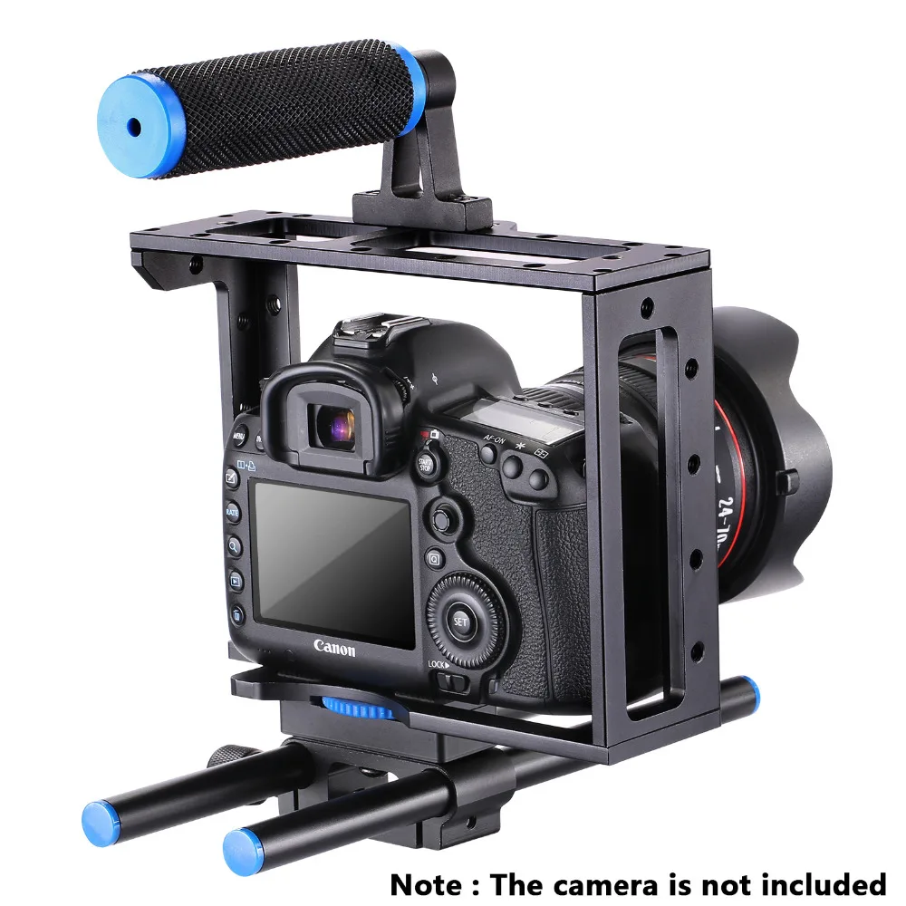 Neewer Kaamera Video Puuri Film Filmi Tegemise Komplekt Canon, Nikon, Sony ja Teiste DSLR Kaamerad Paigaldada Matte Box Follow Focus must