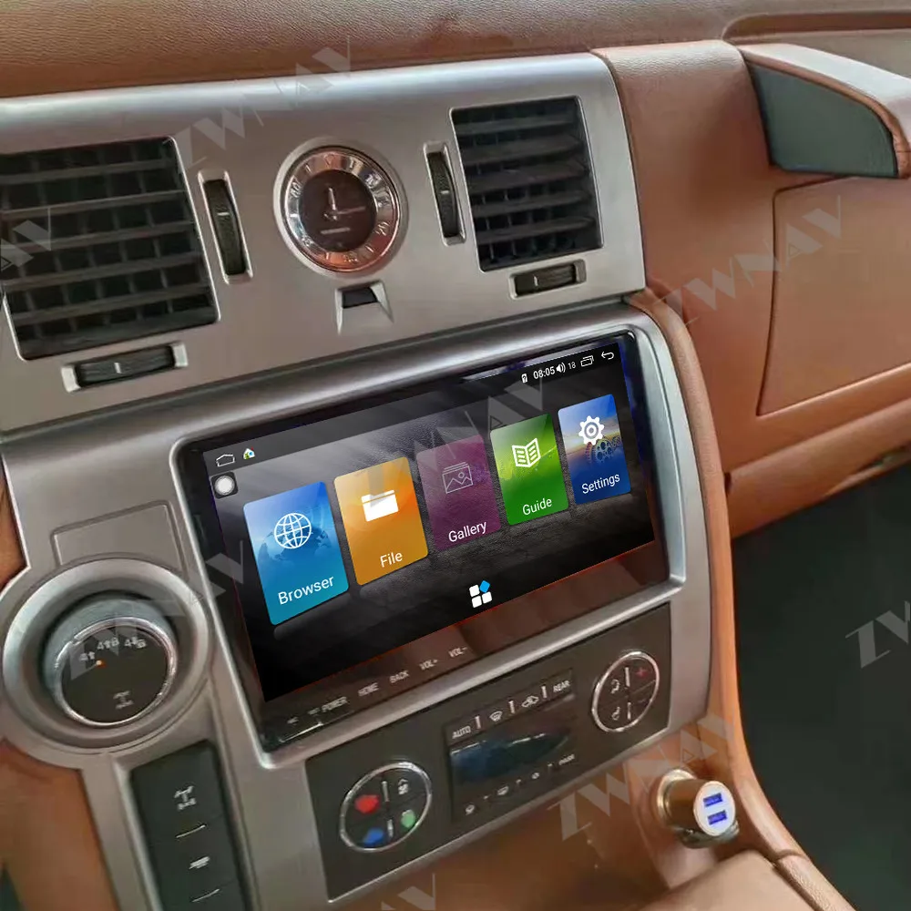 Näiteks Hummer H2 2005-2008 Auto Multimeedia Mängija Android IPS Ekraan Audio Stereo Raadio autoradio GPS Navi juhtseade