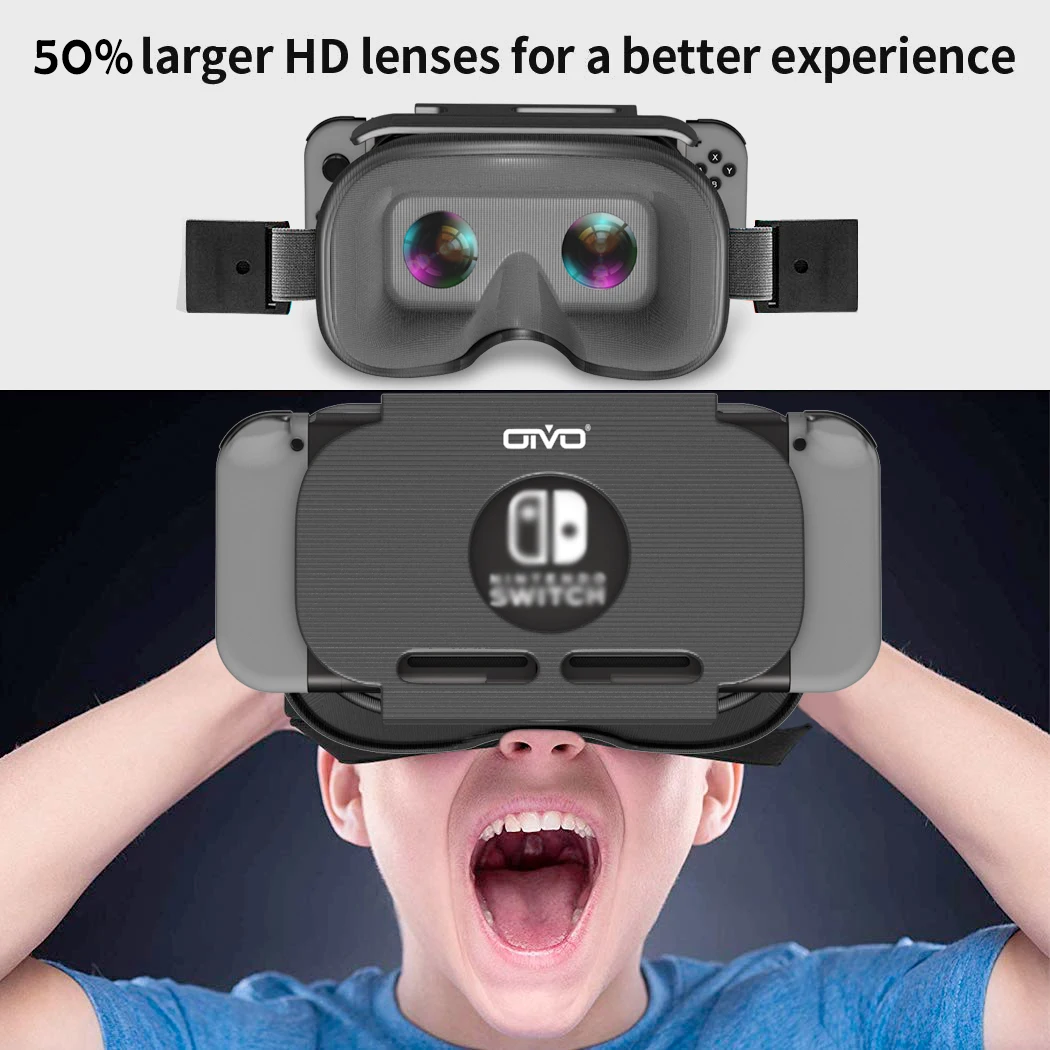 OIVO Lülita VR Peakomplekti, Nintend Lüliti LABO VR Prillid Virtuaalne Reaalsus Filme Lülita Mäng NS 3D VR Prillid Odyssey Mängud