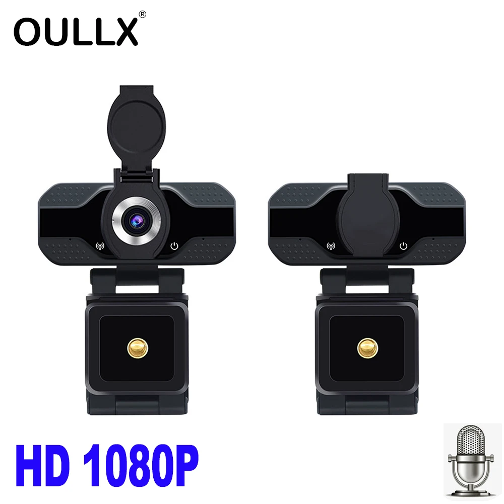 OULLX HD 1080P Veebikaamera, Sisseehitatud Mikrofon, Smart Web-Kaamera USB-Pro Kaamera Desktop Sülearvutid PC Mäng Cam Jaoks OS Windows Linux