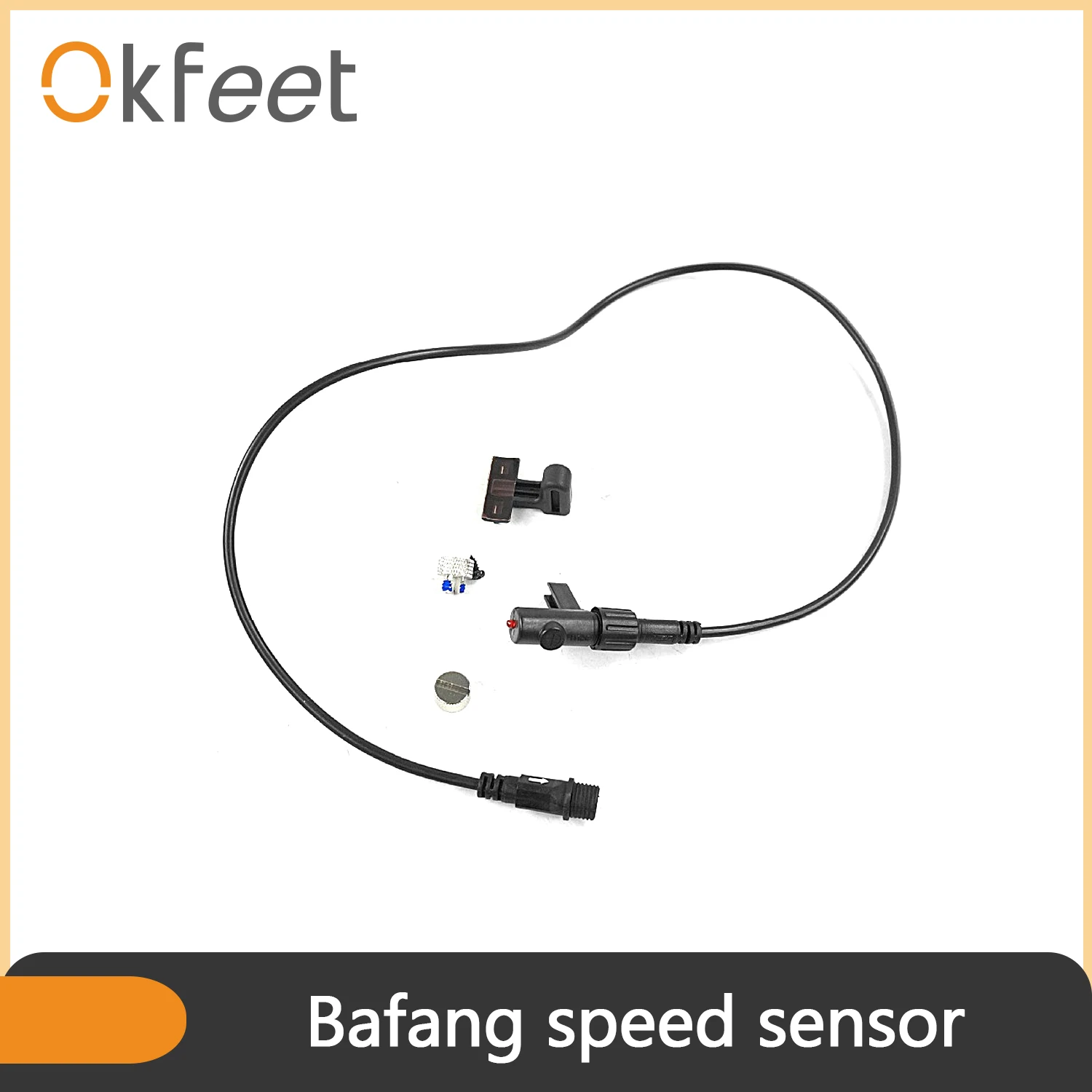 Okfeet Bafang 70cm Lähis Mootor Keskel Sõita Speedo pikendusjuhe Speed Sensor Wxtension Traat
