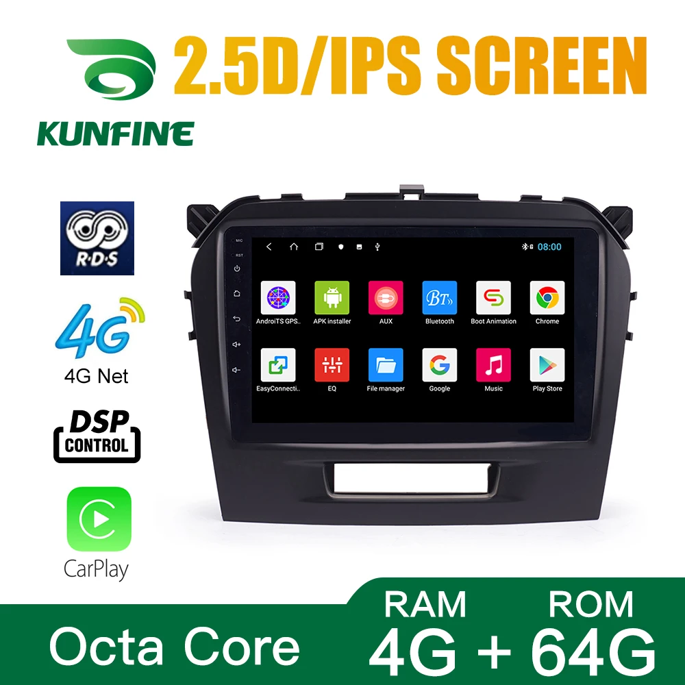 Okta Core Android 10.0 Auto DVD GPS Navigation Mängija Deckless Auto Stereo SUZUKI Vitara-2019 Raadio Headunit