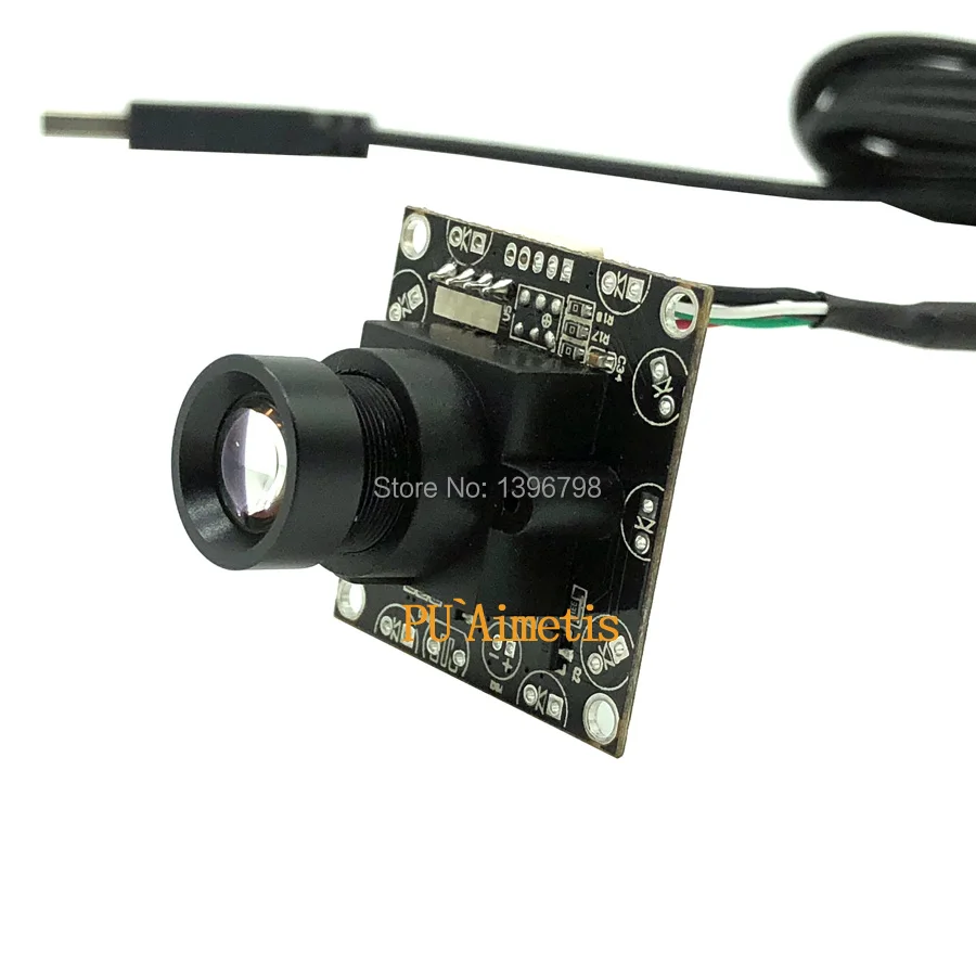 PU'Aimetis 2MP valvekaamerad 720P HD 3MP 8mm Objektiiv USB2.0 kaamera moodul