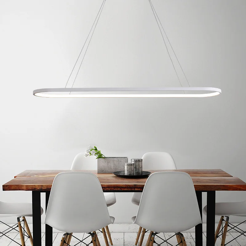 Postmodernistlik LED-Lühter Raja Aureole Ripats Lamp, Söögituba, Köök Tabel Peatamise Valgustid 2.4 G Kaugjuhtimispult