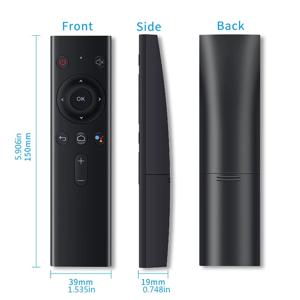 Q8 Bluetooth Hääl pult Juhtmeta Klaviatuur Õhu Hiirt, AI Hääl lendorav Smart TV Võrku Set-top Box
