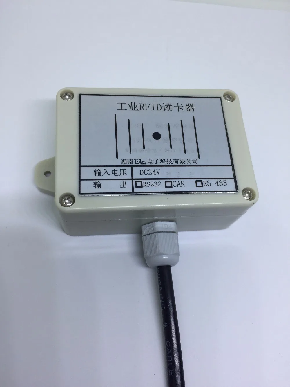 RFID-radio frequency kaardi AGV Auto vaatamisväärsustele saidi andur RS232/485 Kaugeim vahemaa 10CM 13.56 MHZ RFID tag lugemise seade andur
