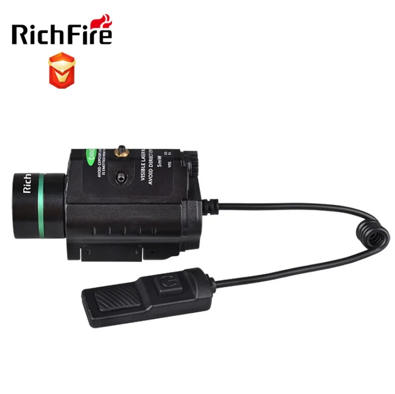 Rcihfire SF-P35 LED Taskulamp Cree XP-G + 532nm Laser Gun, Taskulamp, Roheline Laser Vaatepilt koos Rott Saba Touch Lüliti Jahindus
