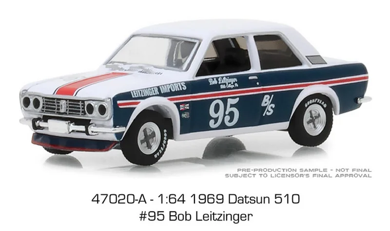 Roheline Tuli 1:64 1969 Datsun 510 - #95 sulamist mänguasja auto mänguasjad lastele diecast mudel auto Sünnipäeva kingitus