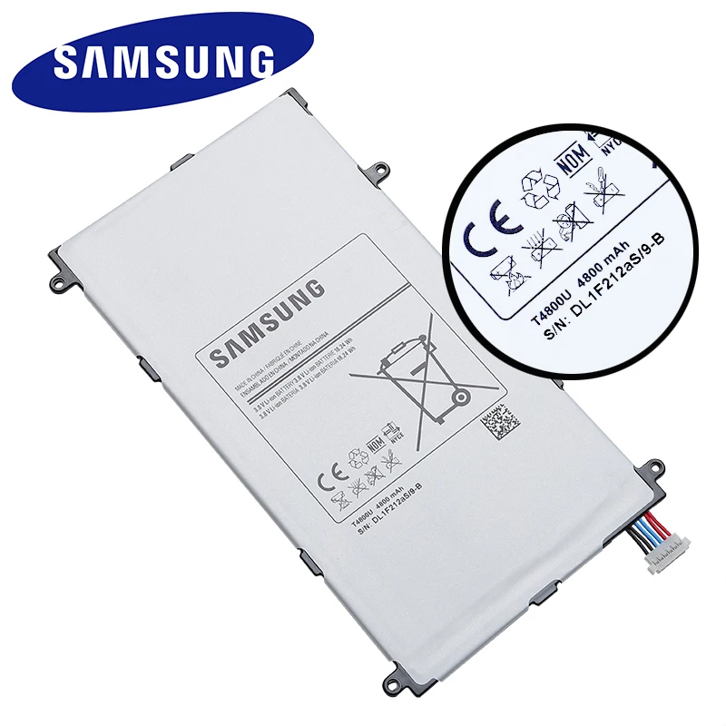 SAMSUNG Originaal T4800U T4800E Samsung Galaxy Tab Pro 8.4 aastal SM-T321 T325 T320 T321 Tablett varuakut PC 4800mAh