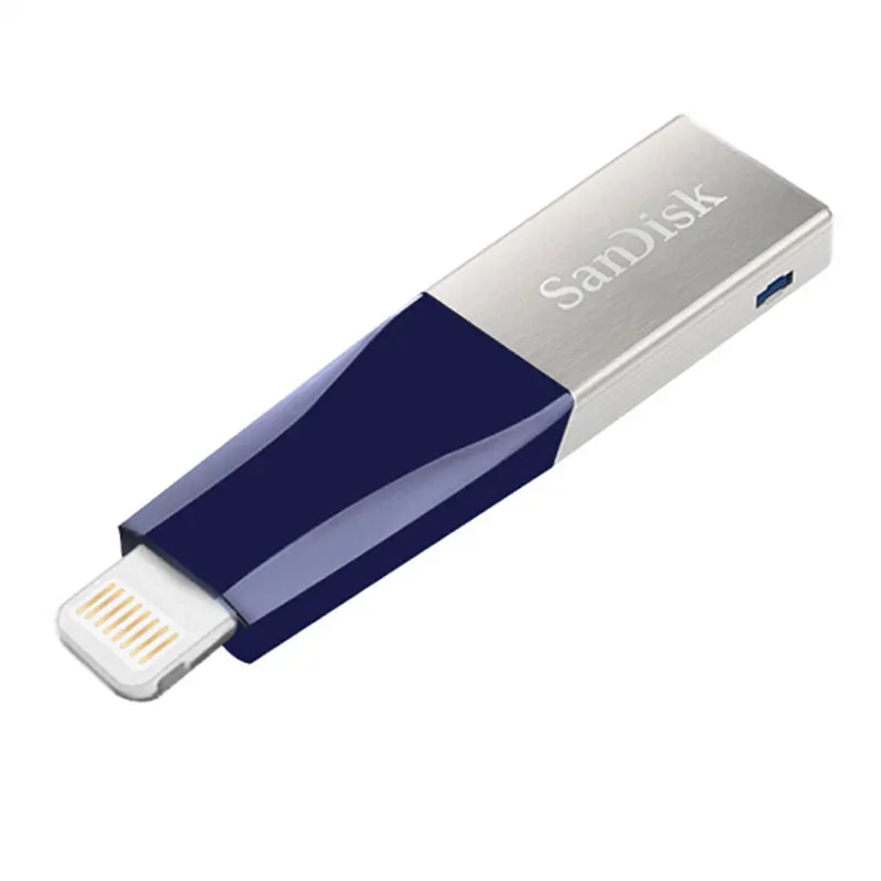 SANDISK USB3.0 Flashdrive 64GB 128GB 256GB Micro-Usb Pen Drive Lightning/Otg Usb Flash Drive Jaoks iPhone/iPad/ iPod, Mälu Stick