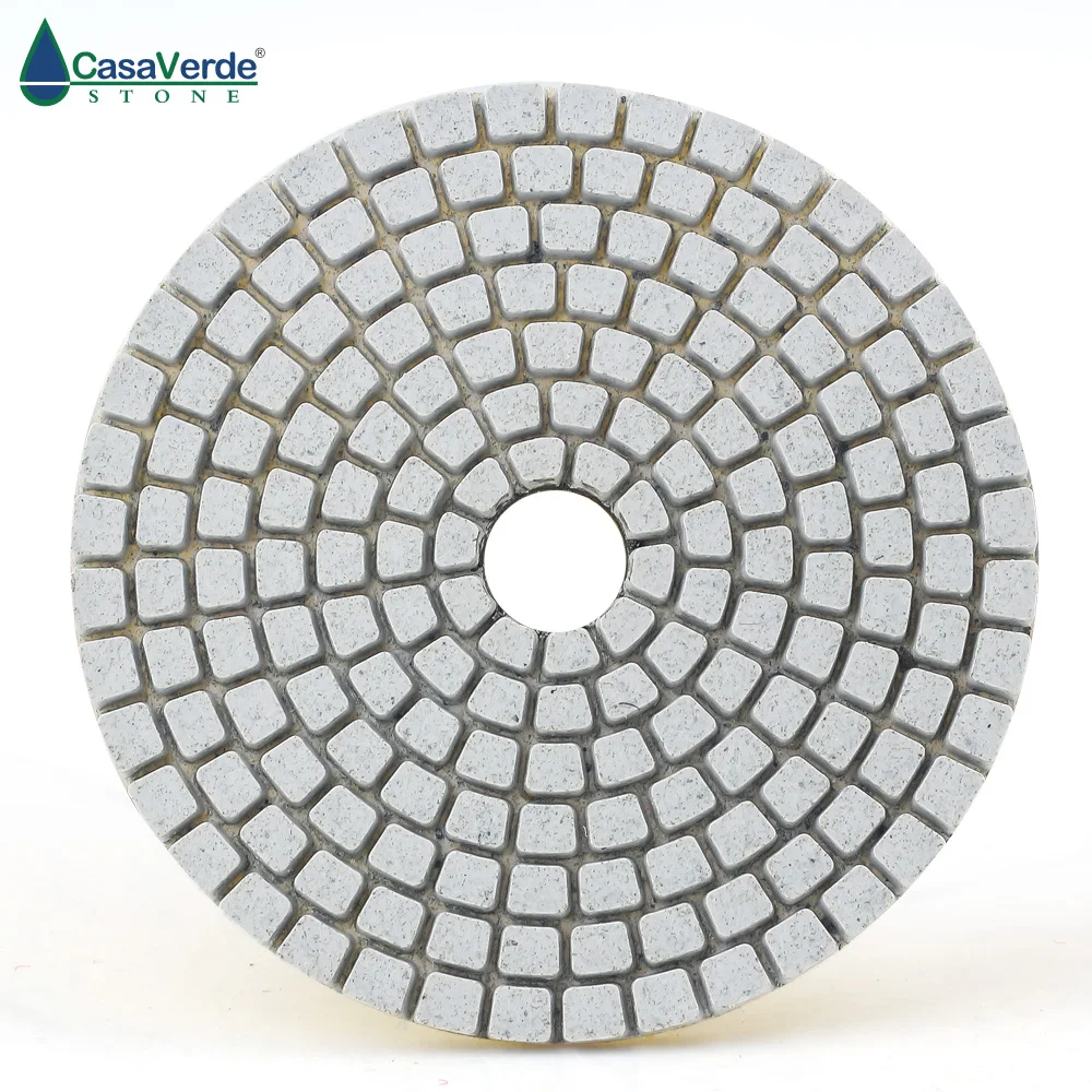 SM-AWS3PP01 3-tolline premium kvaliteet kuiva ja niiske, 3 step diamond poleerimispadjakesed 80mm kivi, marmor ja graniit