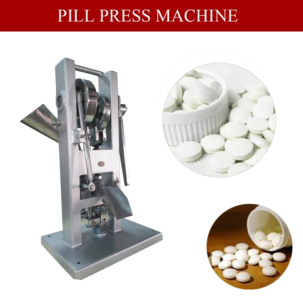 SWANSOFT Käsitsi Ühe punch tablett vajutage/ pill press machine / pill teha / (kergeim tüüp) TDP-0 /käsiajamiga