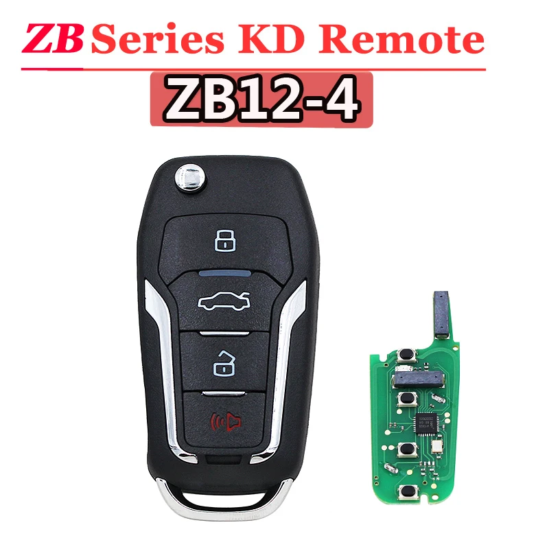 Smart Key KEYDIY ZB12-4 KD Remote Key Universaalne Asendamine ZB Seeria Auto Võti