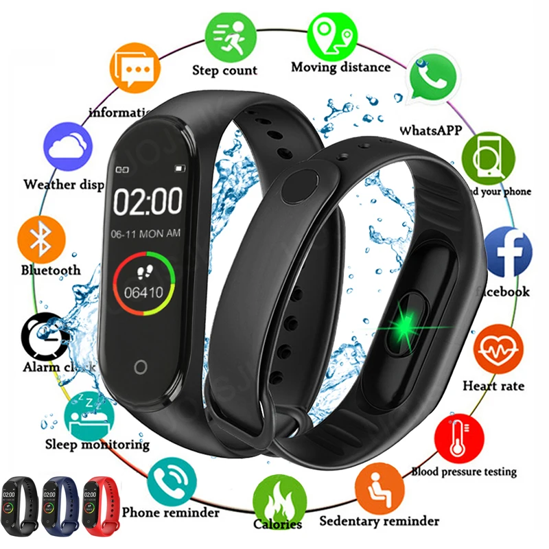 Smart Watch Naised Mehed Smartwatch Apple IOS ja Android Electronics Smart Fitness Tracker Silikoonist Rihm Sport Kellad