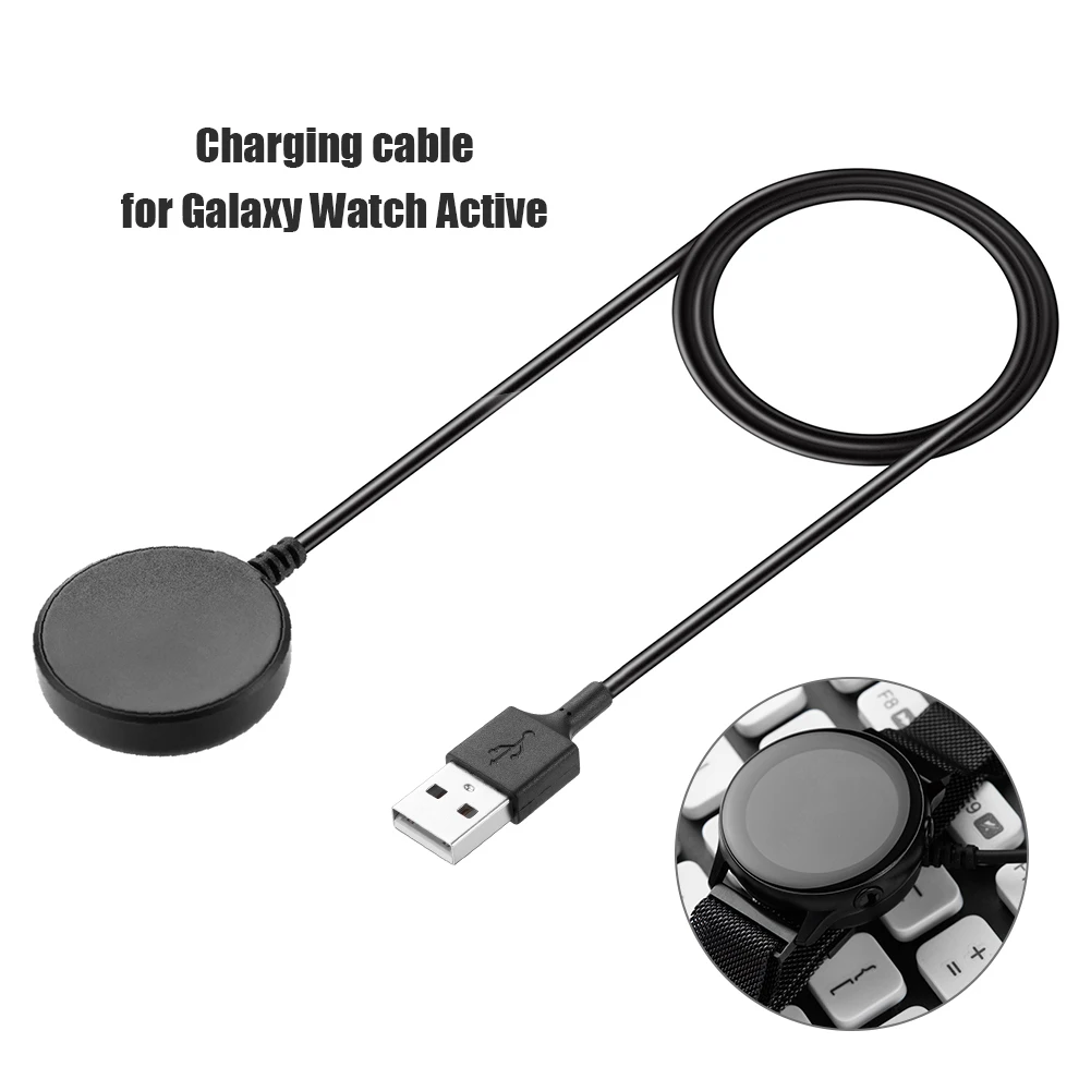 Smart Watch Traadita Laadimise Kaabel, Laadija Samsung Galaxy Vaadata Aktiivne SM-R500 Smartwatch 1m USB laadimiskaabel