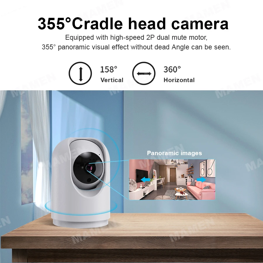 Smart Wifi Kaamera HD 1080P Pilv Traadita IP Kaamera Intelligentse Automaatse Jälgimise Inimeste Kodu Turvalisuse Järelevalve
