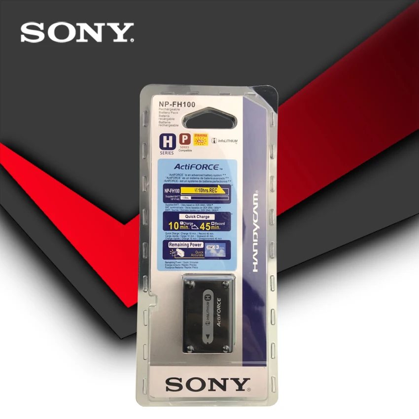 Sony Originaal NP-FH100 NP-FH100 FH100 Kaamera Aku NP-FH100 NP-FH30 NP-FH40 NP-FH60 NP-FH50 NP-FH70 HDR-SR Seeria, HDR-XR