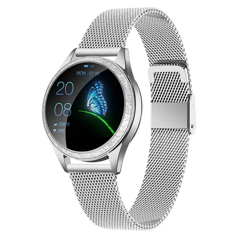 Sport KW20 IP68 Veekindel Smart Watch Naiste Armas Käevõru Südame Löögisageduse Monitor Magada Järelevalve Smartwatch Ühendust IOS Android