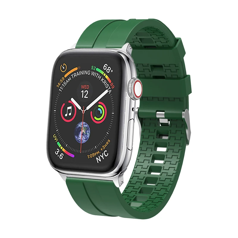 Sport silikoonist rihm apple watch 5 esiliistu 44mm 40mm Tarvikud correa käevõru watchband iwatch seeria 5 4 3 2 44 42 40 38 mm