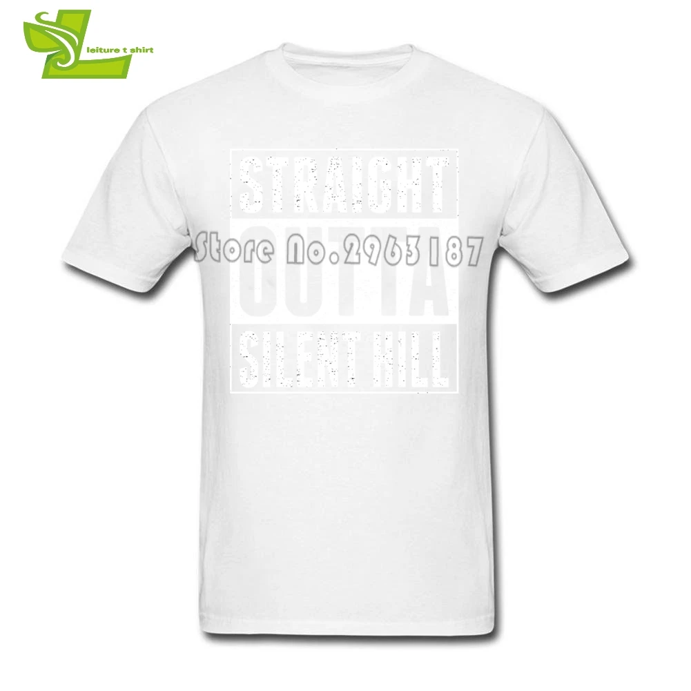 Straight Outta Silent Hill T-Särk Poisid Hiljemalt Lihtne Tshirt Mood Tavaline T-Särgid, Meeste Suve O Kaela Odav Teenboys Top