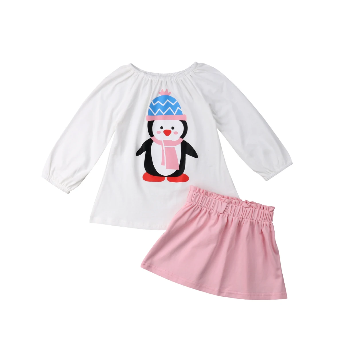Super Armas Lapsed Tüdrukud Pingviin Prindi Suvel Riiete Komplekt Vastsündinud Imiku Laps Beebi Tüdruk T-särk Tops+Tutu Seelik Varustus, Vabaaja Komplekt