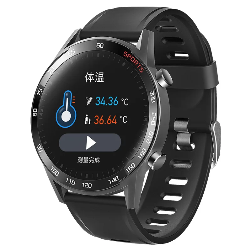 T23 Smart Watch Meeste Keha Temperatuuri Digitaalne Käekellad Fitness Tracker Daamid Sport Käevõru IP67, Veekindel 2021