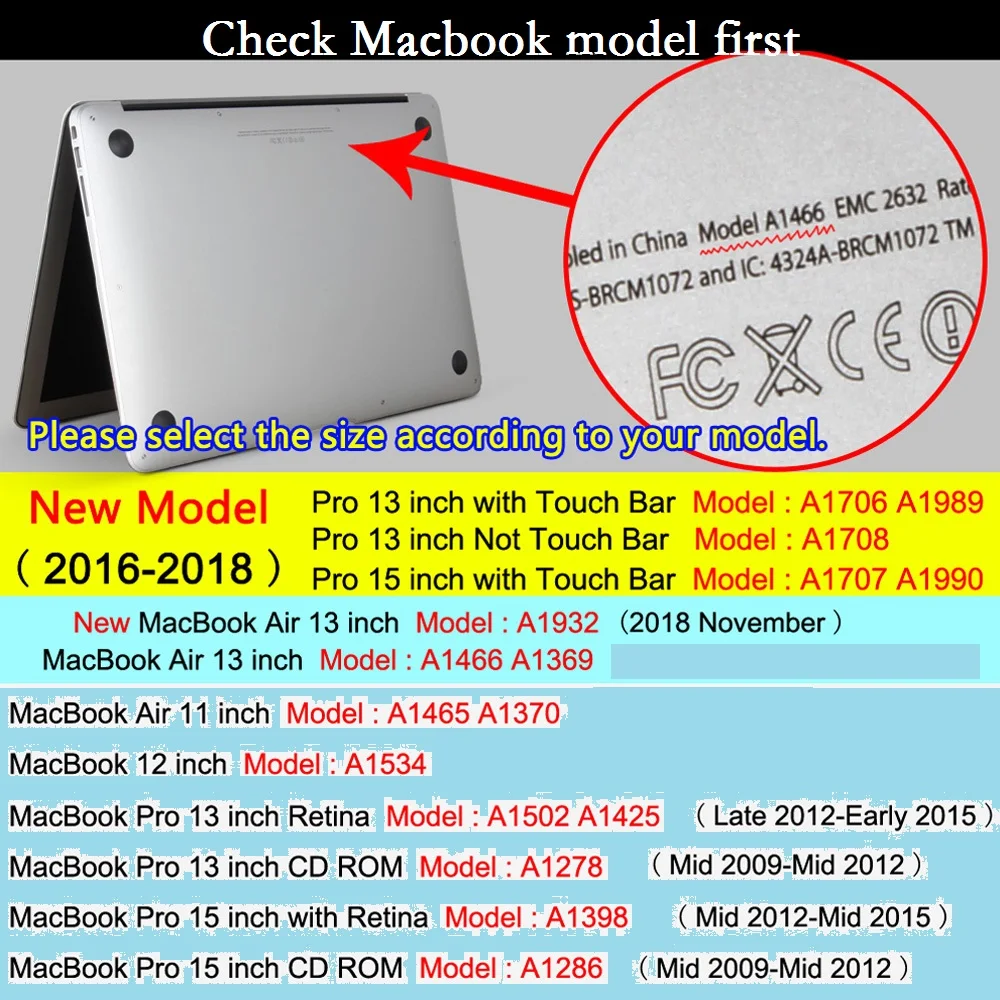 Tahke Coque for MacBook Air 11 Air 13 Sülearvuti Puhul A1465 A1466 Matt Kõva PVC Kate Mac book Air Pro Retina 11 12 13 15 Kohtuasi