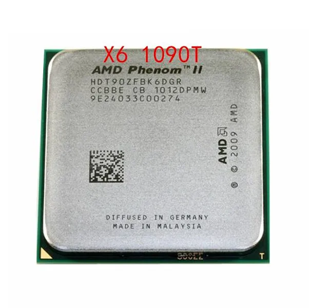 Tasuta kohaletoimetamine Nähtus II X6-1090T X6 1090T (3.2 GHz/6 MB /6 südamikud /Socket AM3/938-pin)HDT90ZFBK6DGR Lauaarvuti CPU scrattered tükki