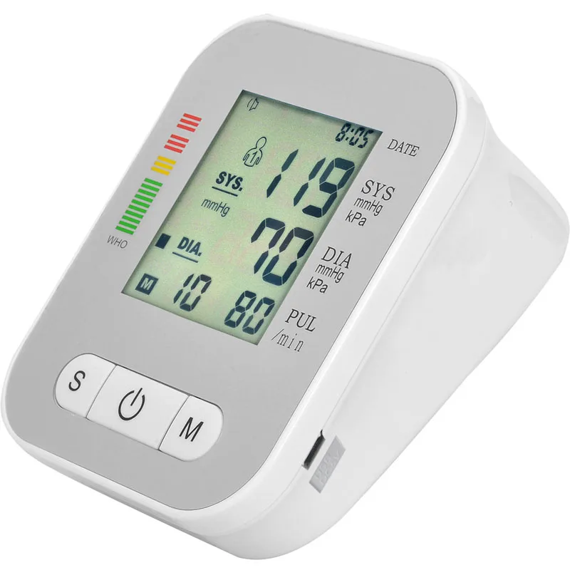 Tervise Amy vererõhu mõõtja Ekraan, Täis-automaatne Impulsi masin Heartbeat Test õlavarred Meetme Sphygmomanometer Tonometer