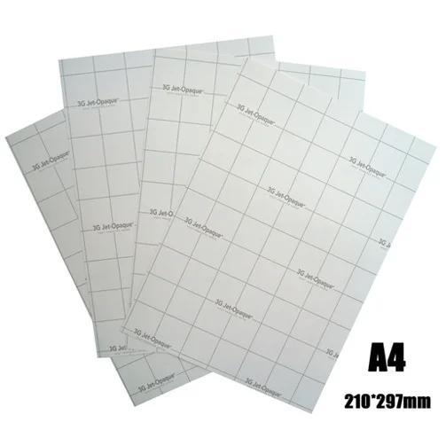 Tindiprintimine A4 soojusülekande foto paber tumedat värvi T-särk 5 tk hind