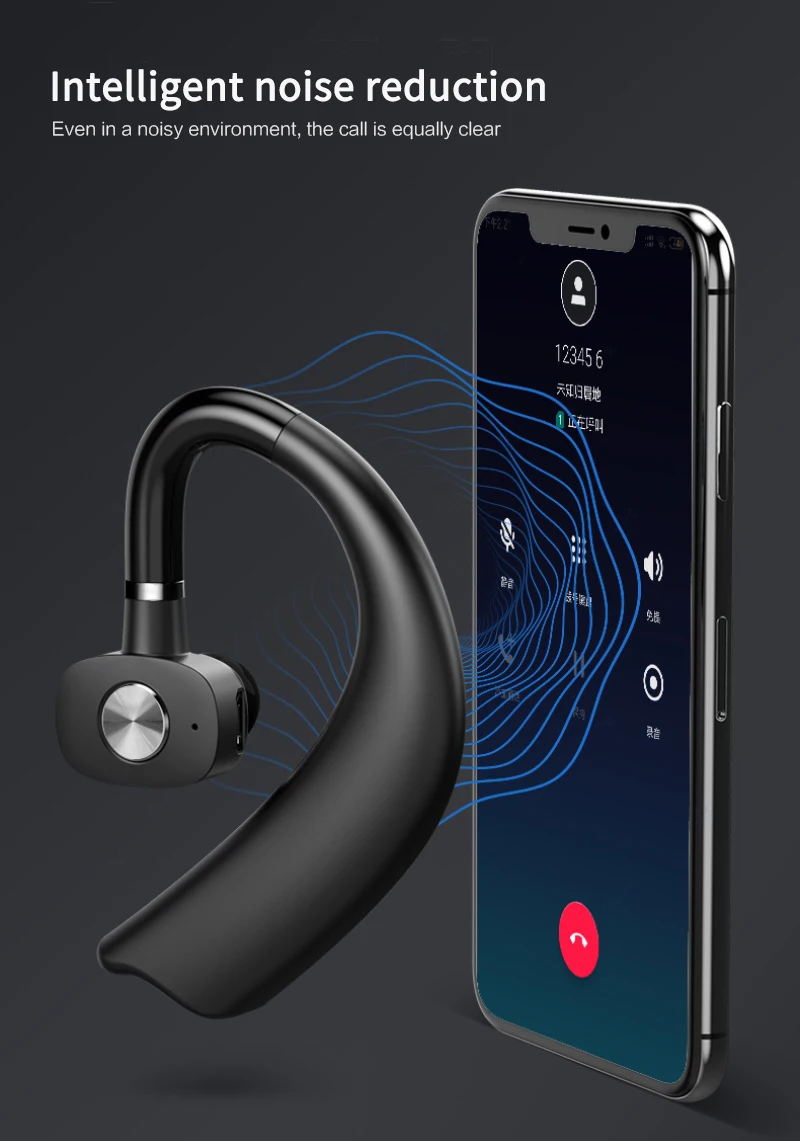 Traadita Bluetooth-Peakomplekti Saab Mängida Muusikat 20 Tundi Järjest Ja Saab Kasutada Ja Android Telefonid, Kõrvaklapid Kõrvaklappide