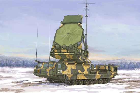 Trumpeter 1/35 09522 vene 9S32 S-300V Grill Pan Pind-Õhk Rakettide Radar UUS