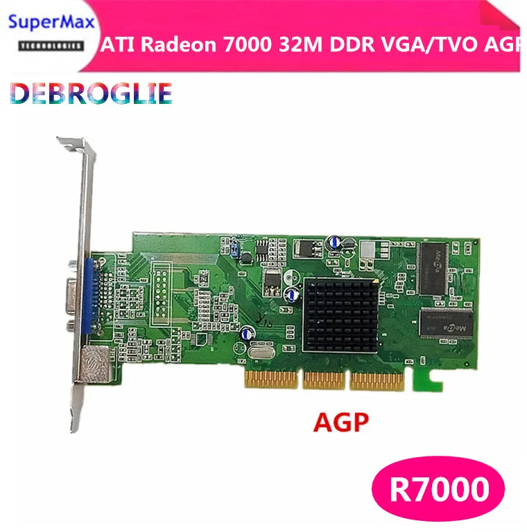 Täiesti Uus Sapphire ATI Radeon 7000 32M DDR VGA/TVO AGP videokaart graafikakaart