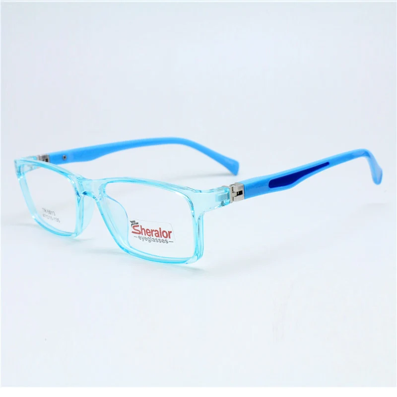 Täis-rim vastupidav dual värv TR90 prillid raam 180 kraadi paindlik hinge sunny õpilane prillid 5013