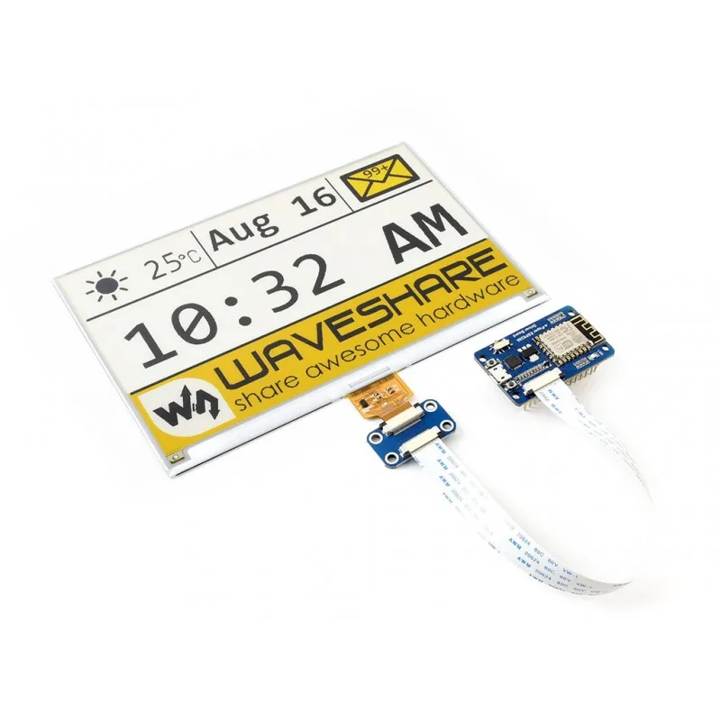 Universaalne, e-Raamat Juht Pardal WiFi SoC ESP8266 Toetab Kõiki Waveshare SPI e-tint ja Arduino-Liides