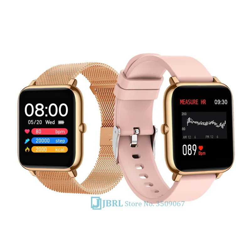 Uus 2021 Smart Watch Naised Mehed Smartwatch Electronics Smart Kella Android, IOS Fitness Tracker Sport Bluetooth Smart-vaata