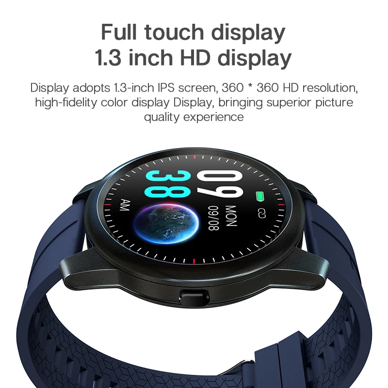 Uus Globaalne Versioon ELEPHONE R8 Smart Watch 1.3 tolline Ekraan pulsikella Sport Režiim, Une-IP67, Veekindel SmartWatch