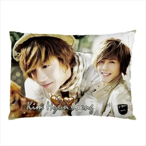 Uus Kim Hyun Joong padjapüür Kate Kim Hyun Joong Kpop Padjapüür Kingitused Custom Print Ristküliku Pillowcover Kaks Külge 20