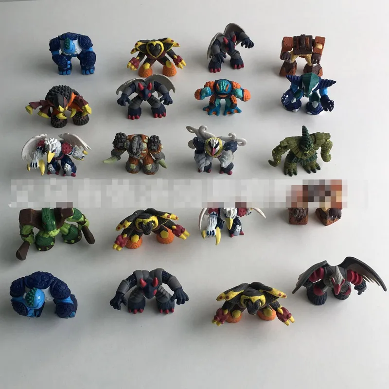 Uus Originaal 4.5-6cm Gormiti mänguasjad Joonis Monster Sõdurid Mudel Super Kangelane Element Warrior Rüütel Kogumise kingitus lapsele