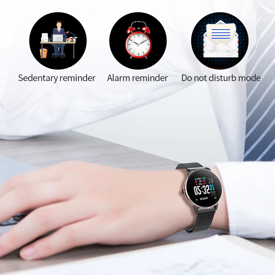 Uus Smart Watch IP68 Veekindel Smartwatch Sport Fitness Tracker Südame Löögisagedus, vererõhk, Jälgida Smart Bänd Vaata Lady Mees