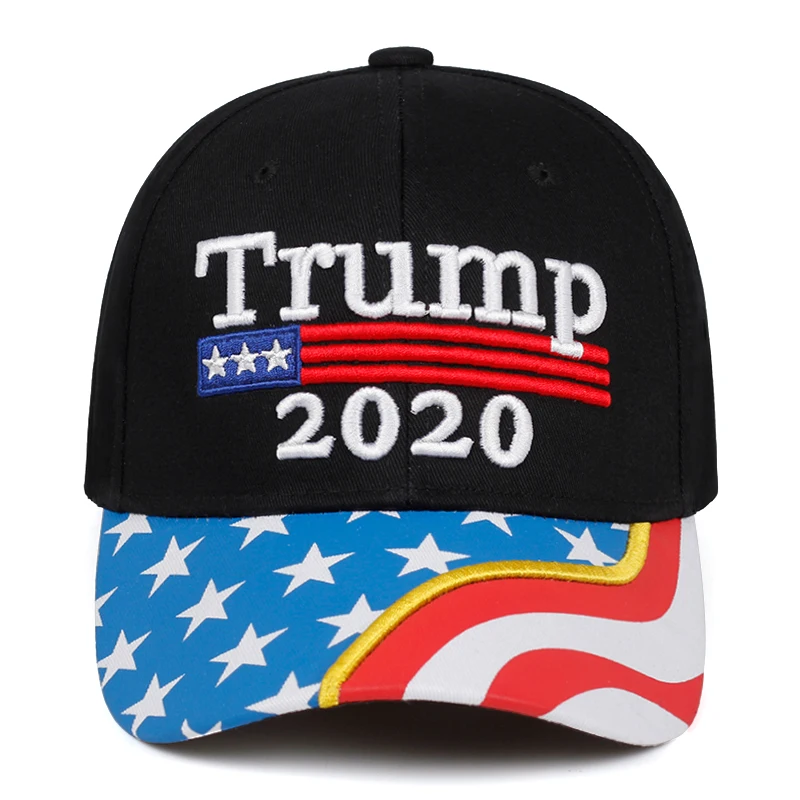 Uus TRUMP tikitud baseball cap meeste ja naiste mudelid puuvill päike mütsid RTUMP 2020 mood vabaaja mütsid hip-hop väljas päike müts