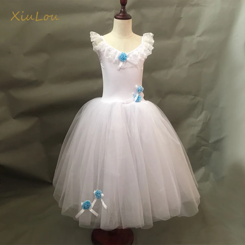 Valge ballerina kleit lapsed on tüdrukud täiskasvanud naiste ballett kleit tüdrukud kaasaegse tantsu kostüüm ballett kostüümid täiskasvanud tüdrukud, naised