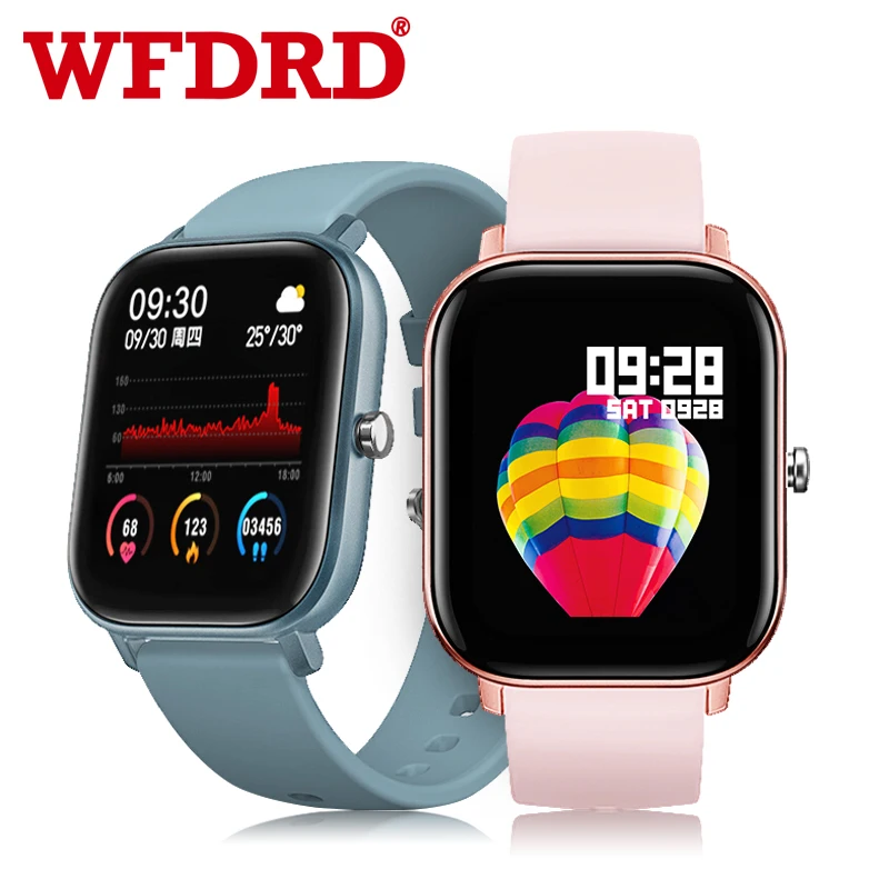 WFDRD Smartwatch Meeste ja Naiste jaoks Android, Ios Mood Sport Ip68 Veekindel vererõhk Fitness P9 Smart vaadata