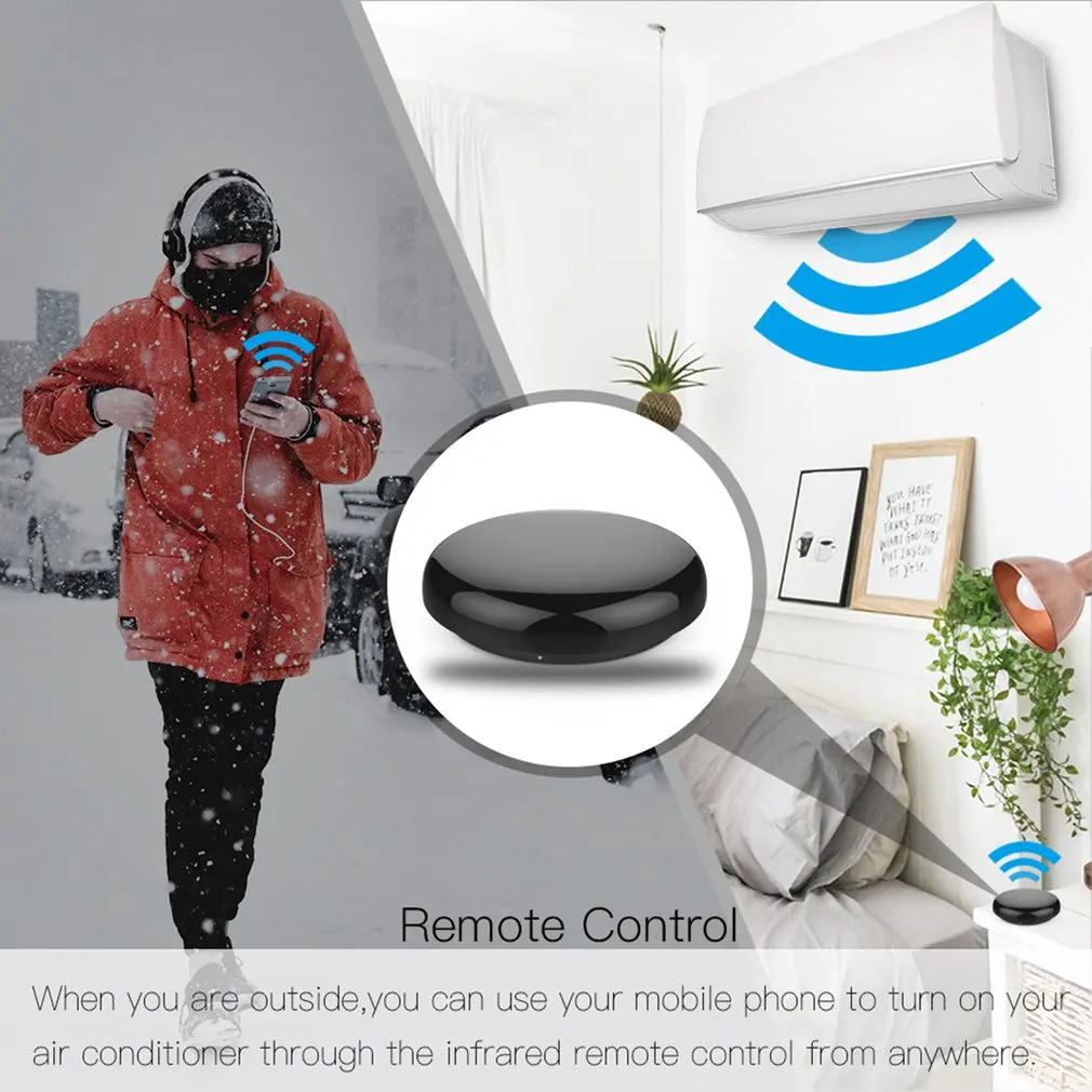 WiFi IR Kontrolli Keskuses Smart Home Blaster Infrapuna Juhtmeta Kaugjuhtimispult kaudu Smart Elu Tuya APP Töö Kodus hot müük