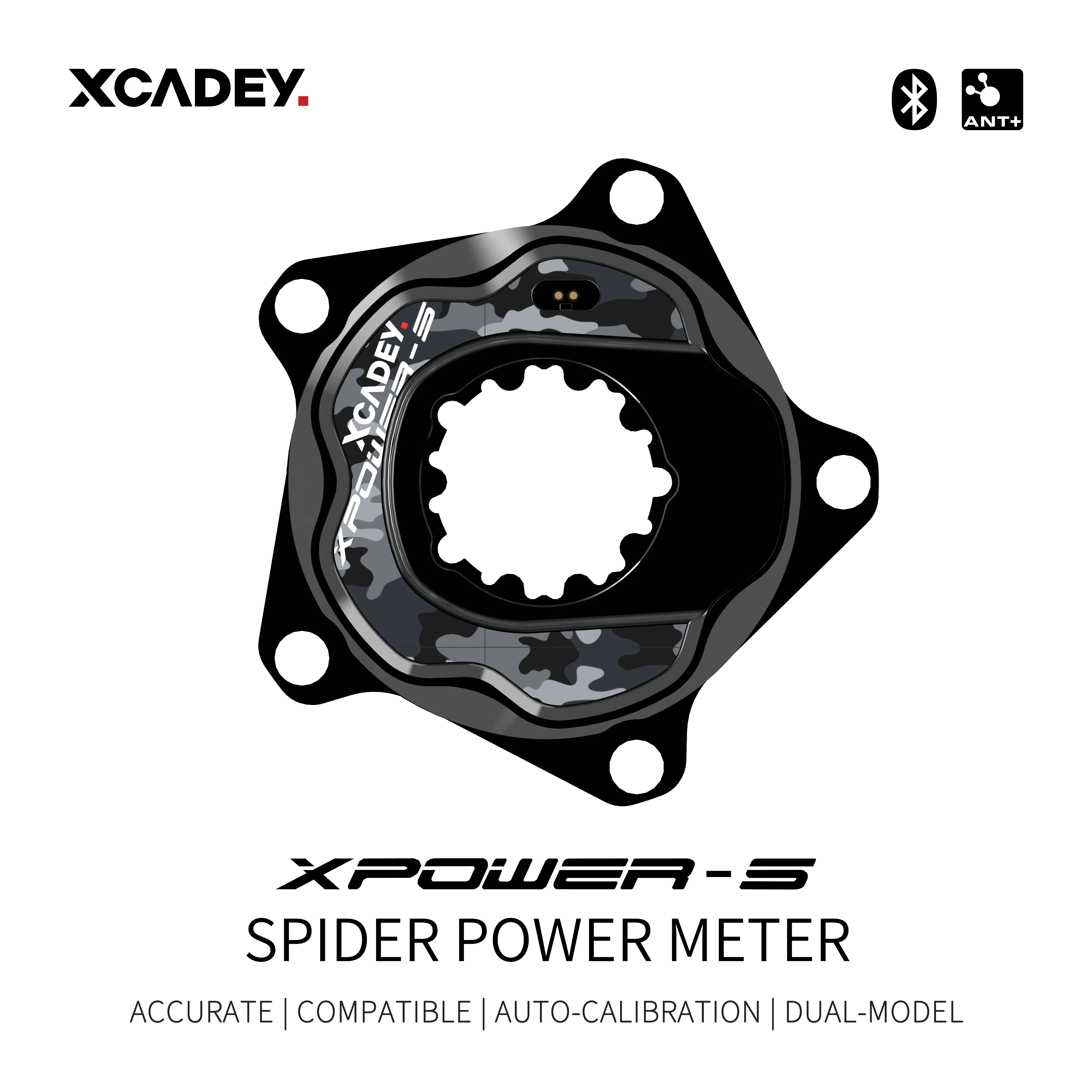 XCADEY XPOWER-S Maantee Jalgratas Bike MTB Spider Power Meeter SRAM ROOTORI RaceFce Vänt Chainring 104BCD 110BCD ANT+ Bluetooth