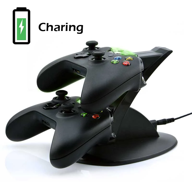 Xbox Üks Kontroller Laadija ja Dock Station baastasu LED USB-Kiire Laadimine Seisma Dokk Dual Xbox Üks S Elite Gamepad 1A
